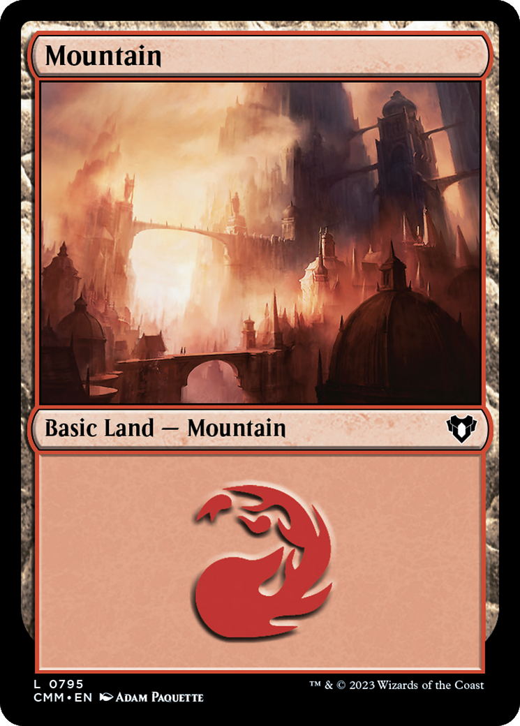 Image of Mountain (795) [Commander Masters]