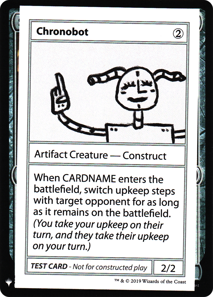 Image of Chronobot [Mystery Booster Playtest Cards]