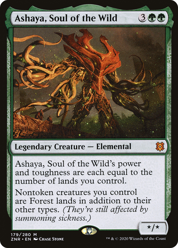 Image of Ashaya, Soul of the Wild [Zendikar Rising]