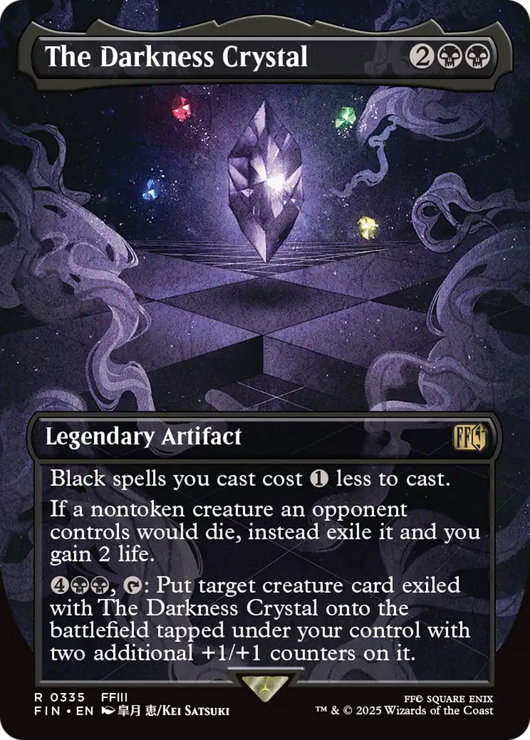 Image of The Darkness Crystal (Borderless) [FINAL FANTASY]