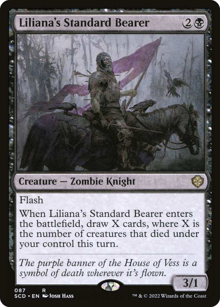 Image of Liliana's Standard Bearer [Starter Commander Decks]