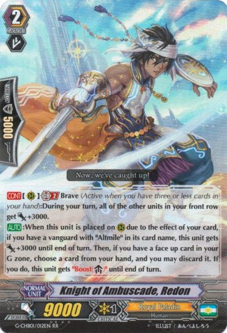 Image of Knight of Ambuscade, Redon (G-CHB01/012ENEN) [TRY3 NEXT]