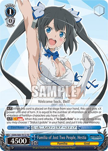 Image of Familia of Just Two People, Hestia (DDM/S88-TE12 TD) [Is it Wrong to Try to Pick Up Girls in a Dungeon?]