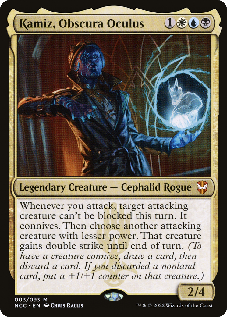 Image of Kamiz, Obscura Oculus [Streets of New Capenna Commander]