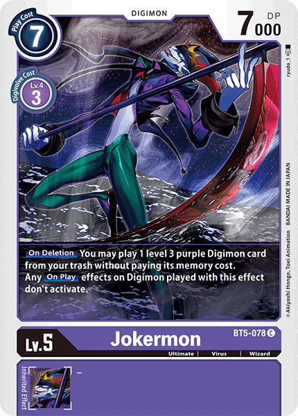Image of Jokermon [BT5-078] [Battle of Omni]