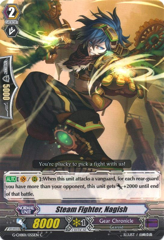 Image of Steam Fighter, Nagish (G-CHB01/055EN) [TRY3 NEXT]