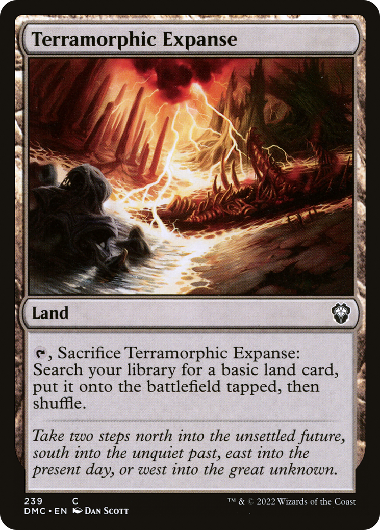 Image of Terramorphic Expanse [Dominaria United Commander]