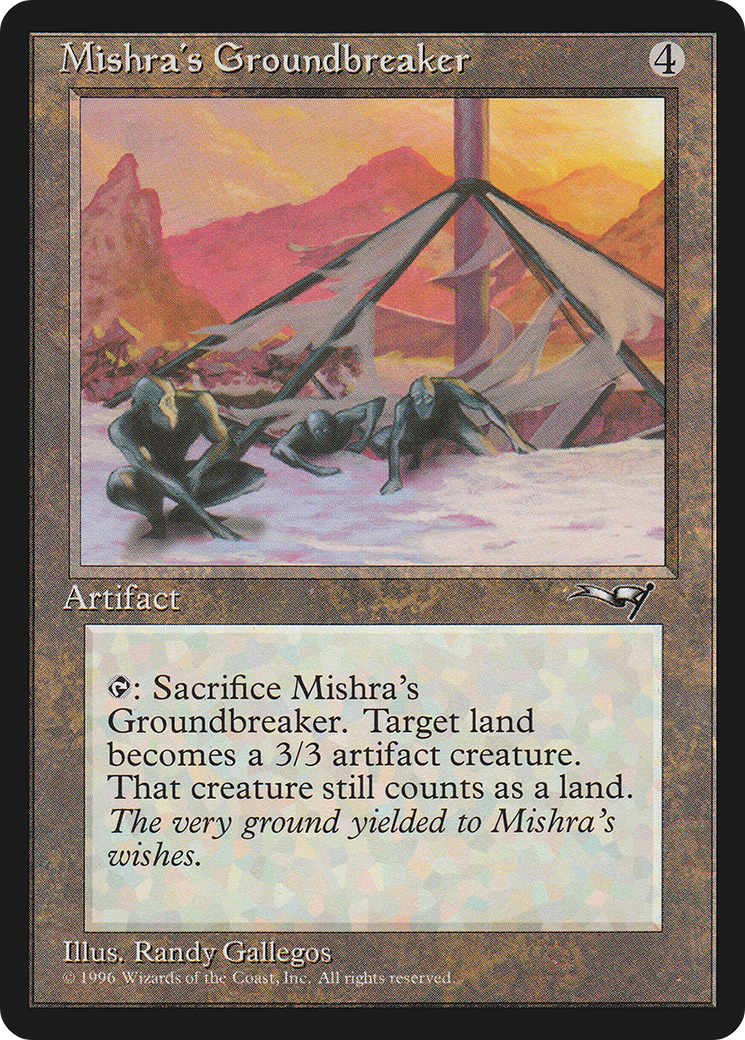 Image of Mishra's Groundbreaker [Alliances]