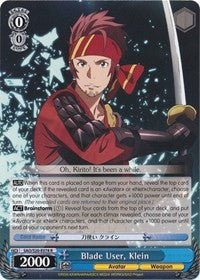 Image of Blade User, Klein (SAO/S20-E078 R) [Sword Art Online]