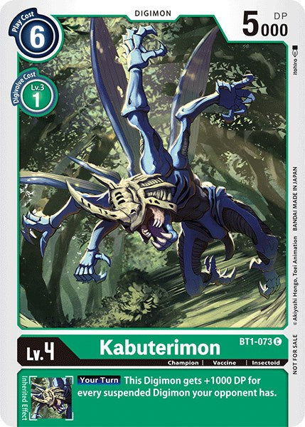 Image of Kabuterimon [BT1-073] (Official Tournament Pack Vol.3) [Release Special Booster Promos]