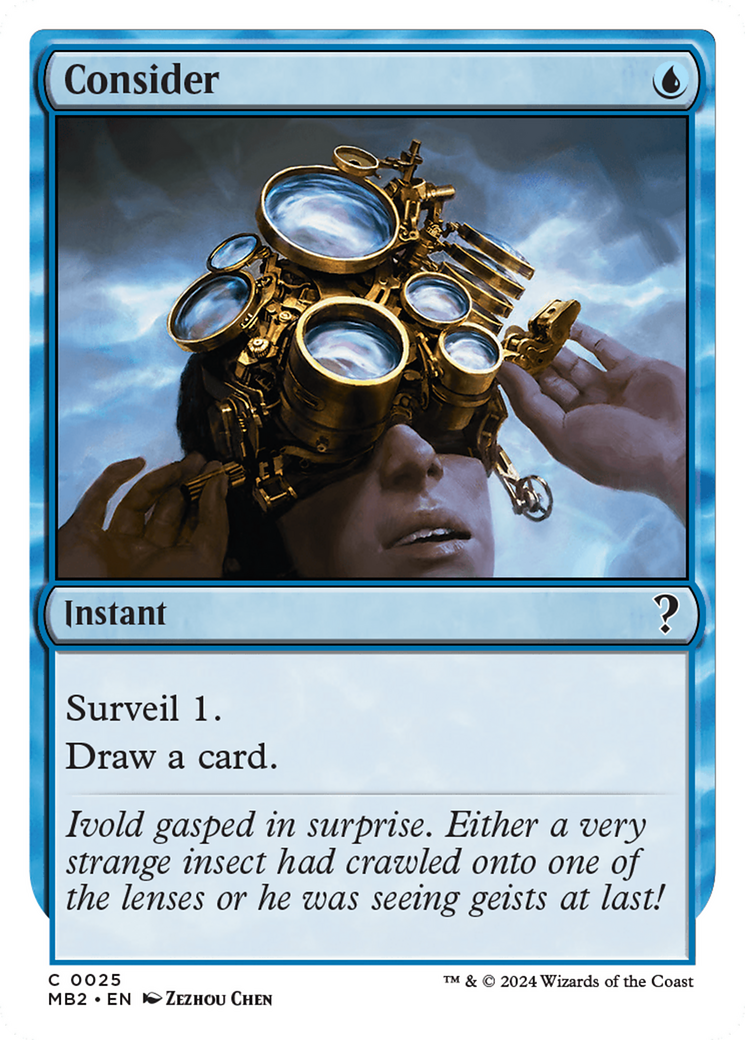 Image of Consider (White Border) [Mystery Booster 2]