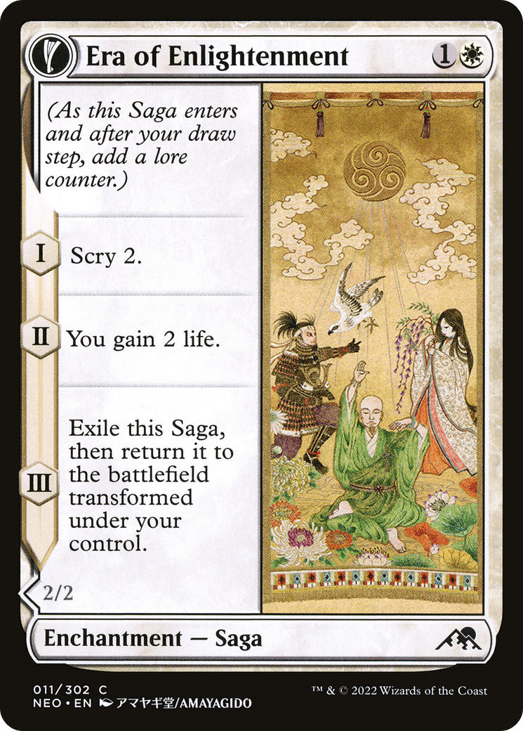 Image of Era of Enlightenment // Hand of Enlightenment [Kamigawa: Neon Dynasty]