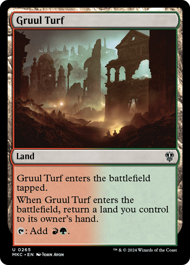 Image of Gruul Turf [Murders at Karlov Manor Commander]