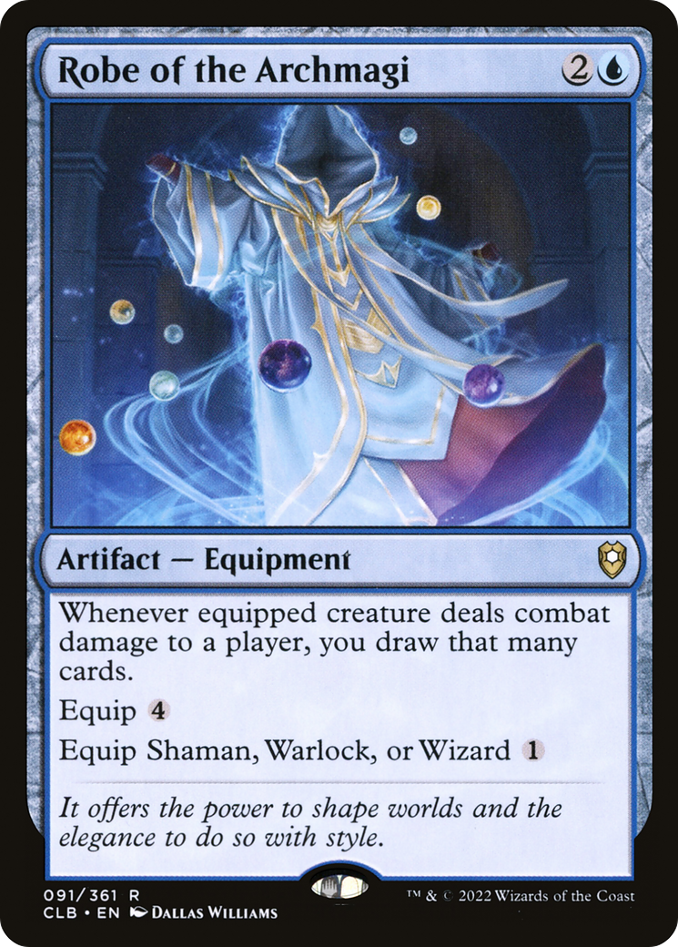 Image of Robe of the Archmagi [Commander Legends: Battle for Baldur's Gate]