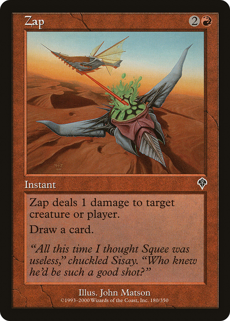 Image of Zap [Invasion]