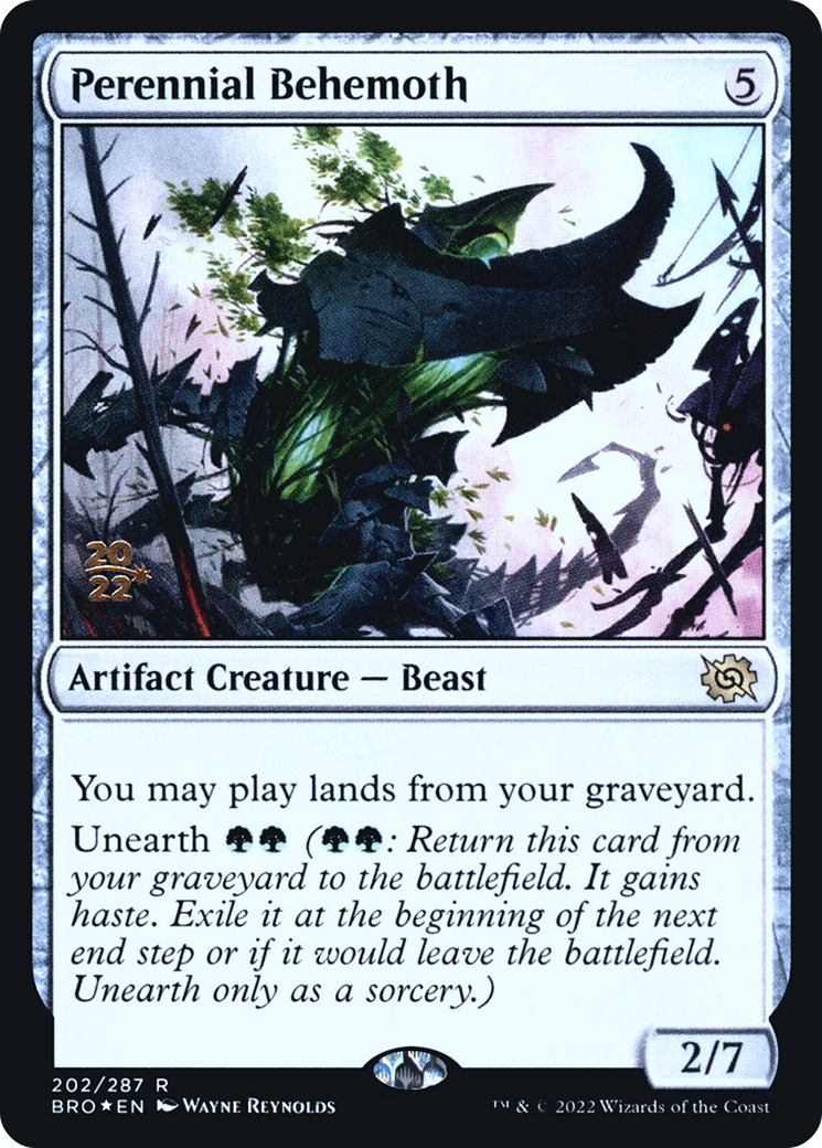 Image of Perennial Behemoth [The Brothers' War Prerelease Promos]