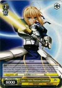Image of Saber - Noble Phantasm Unleashed (FZ/S17-E015 U) [Fate/Zero]