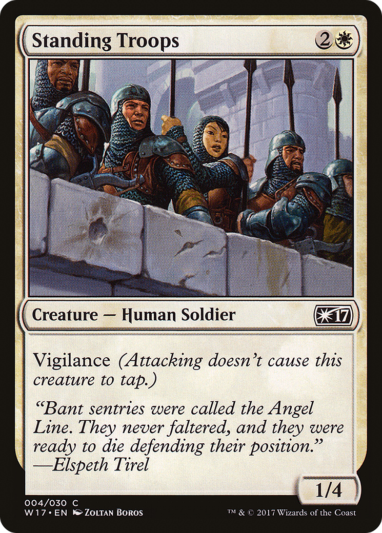 Image of Standing Troops [Welcome Deck 2017]