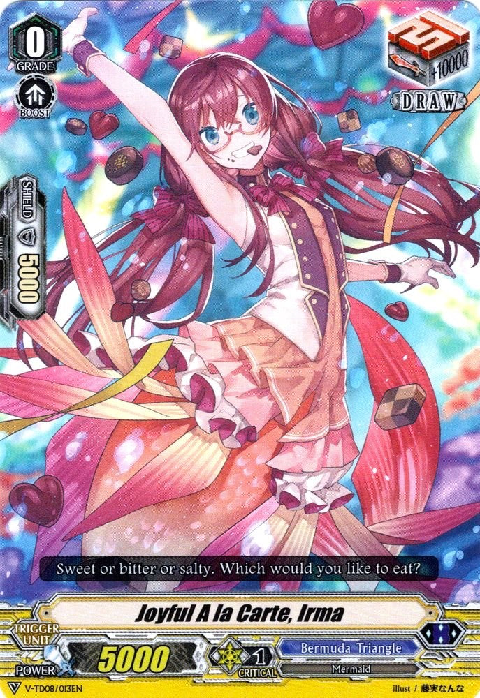 Image of Joyful a la Carte, Irma (V-TD08/013EN) [Schokolade Melody]