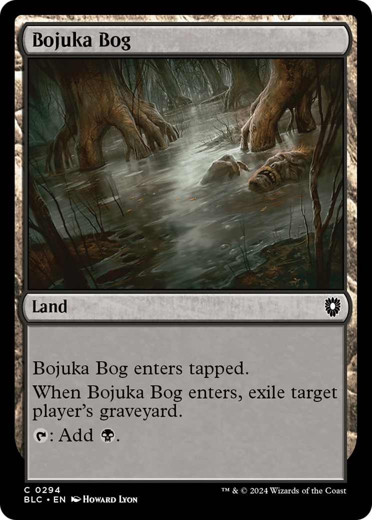 Image of Bojuka Bog [Bloomburrow Commander]