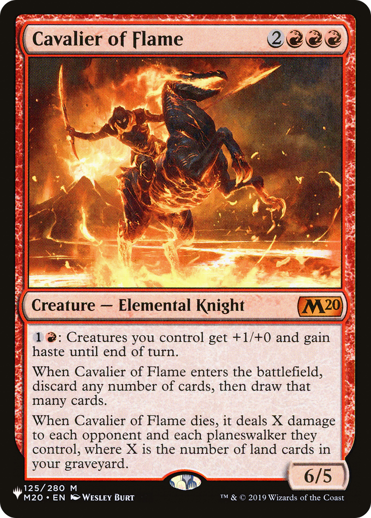 Image of Cavalier of Flame [The List]