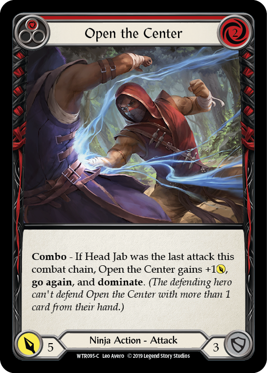 Image of Open the Center (Red) [WTR095-C] (Welcome to Rathe)  Alpha Print Normal