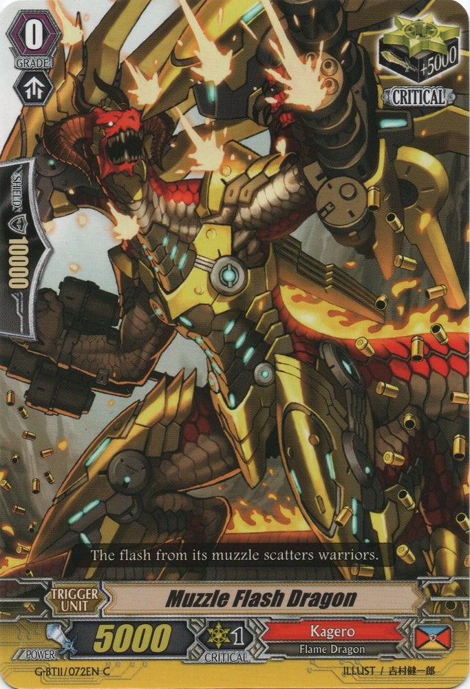 Image of Muzzle Flash Dragon (G-BT11/072EN) [Demonic Advent]