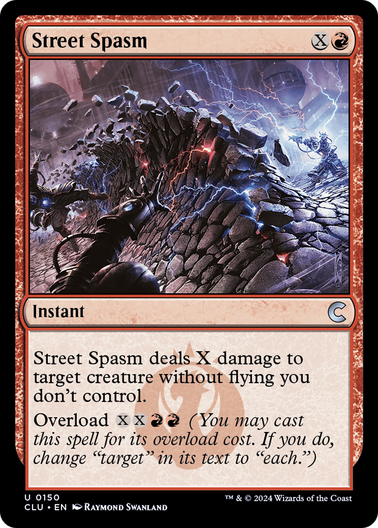 Image of Street Spasm [Ravnica: Clue Edition]
