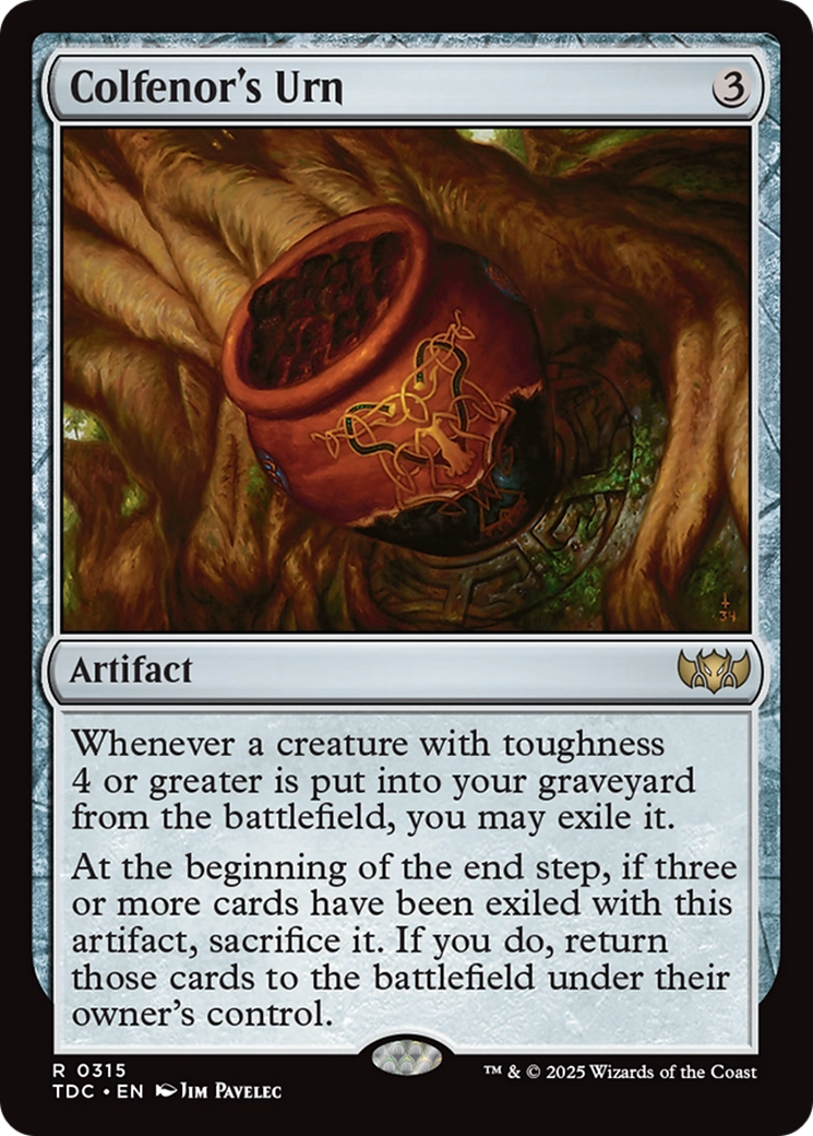 Image of Colfenor's Urn [Tarkir: Dragonstorm Commander]