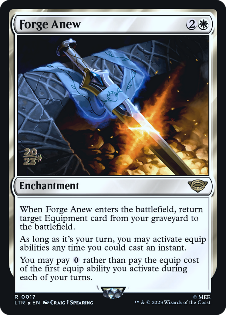 Image of Forge Anew [The Lord of the Rings: Tales of Middle-Earth Prerelease Promos]
