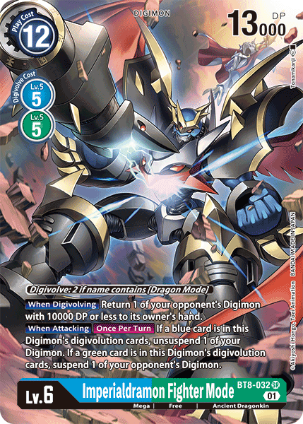 Image of Imperialdramon Fighter Mode [BT8-032] (Alternate Art) [New Awakening]