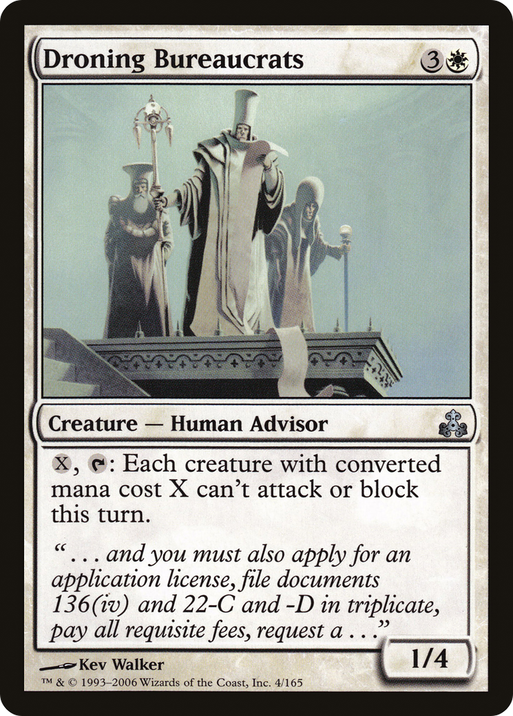 Image of Droning Bureaucrats [Guildpact]