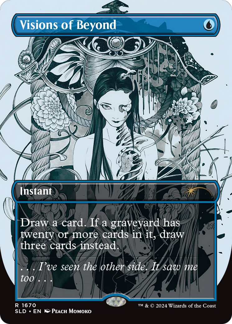 Image of Visions of Beyond (SLD-1670) - Secret Lair Drop (Borderless) Foil