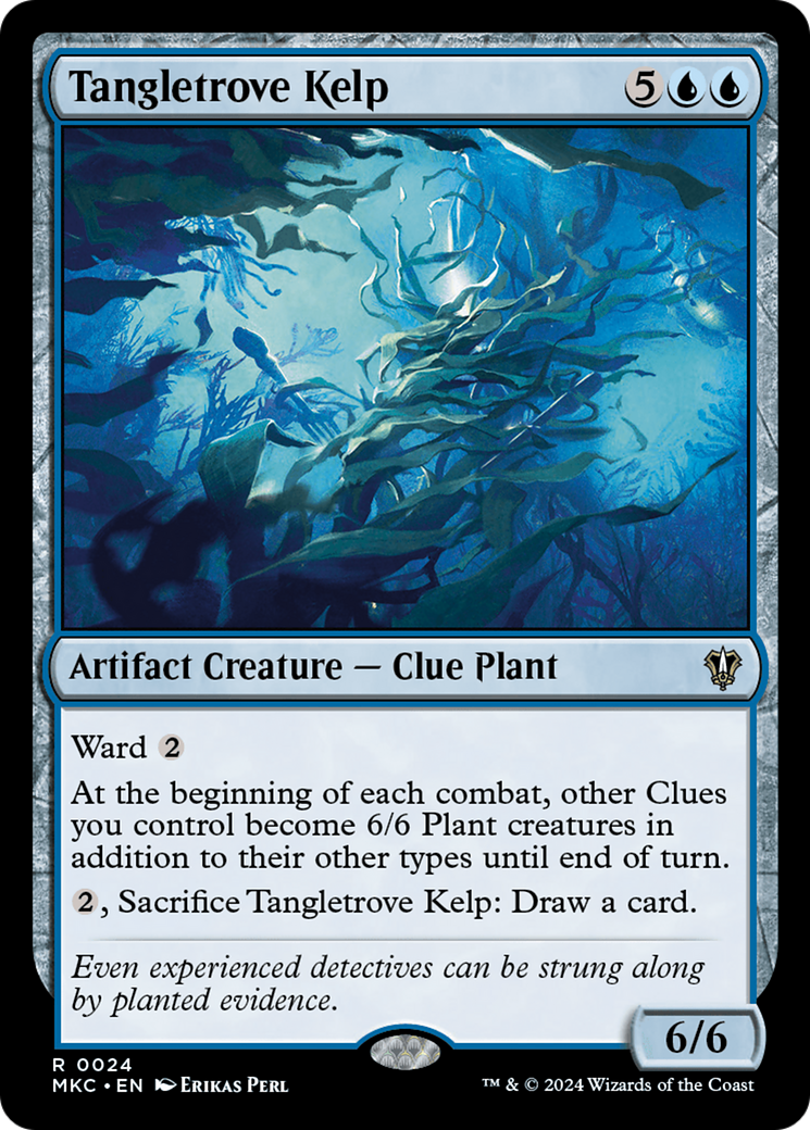 Image of Tangletrove Kelp [Murders at Karlov Manor Commander]