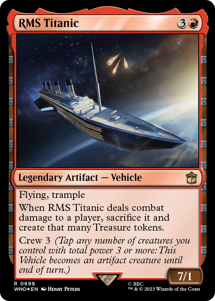 Image of RMS Titanic (Surge Foil) [Doctor Who]