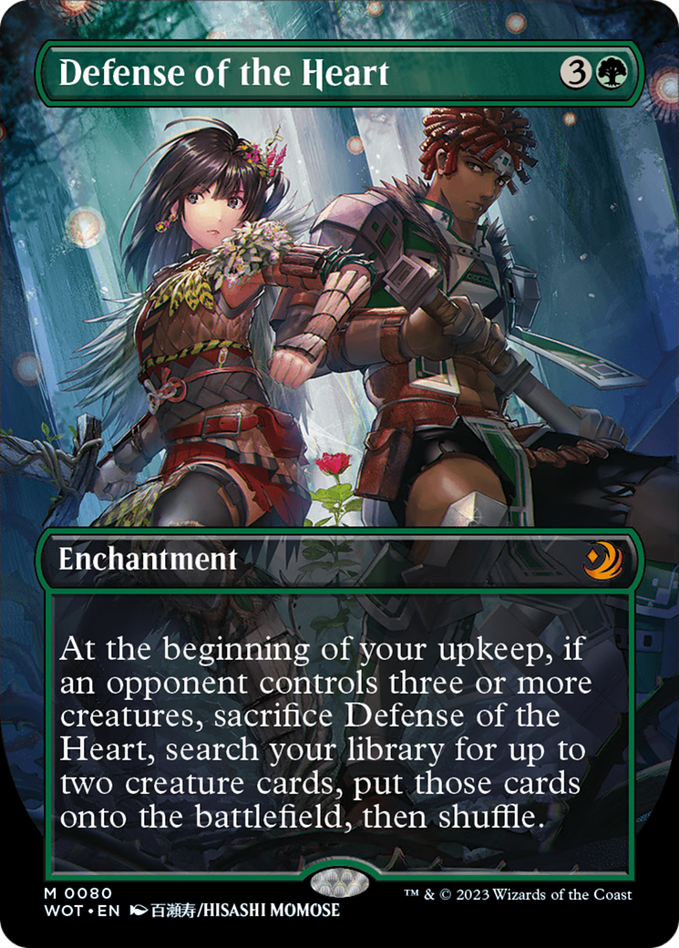 Image of Defense of the Heart (Anime Borderless) [Wilds of Eldraine: Enchanting Tales]