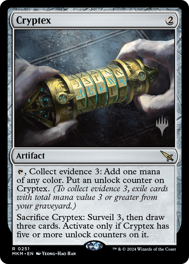 Image of Cryptex (Promo Pack) [Murders at Karlov Manor Promos]
