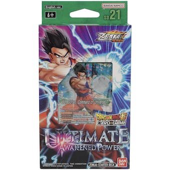 Image of ULTIMATE AWAKENED WARRIOR ZENKAI SERIES 3 STARTER DECK 1 - Dragon Ball Super Card Game (PRE-ORDER)