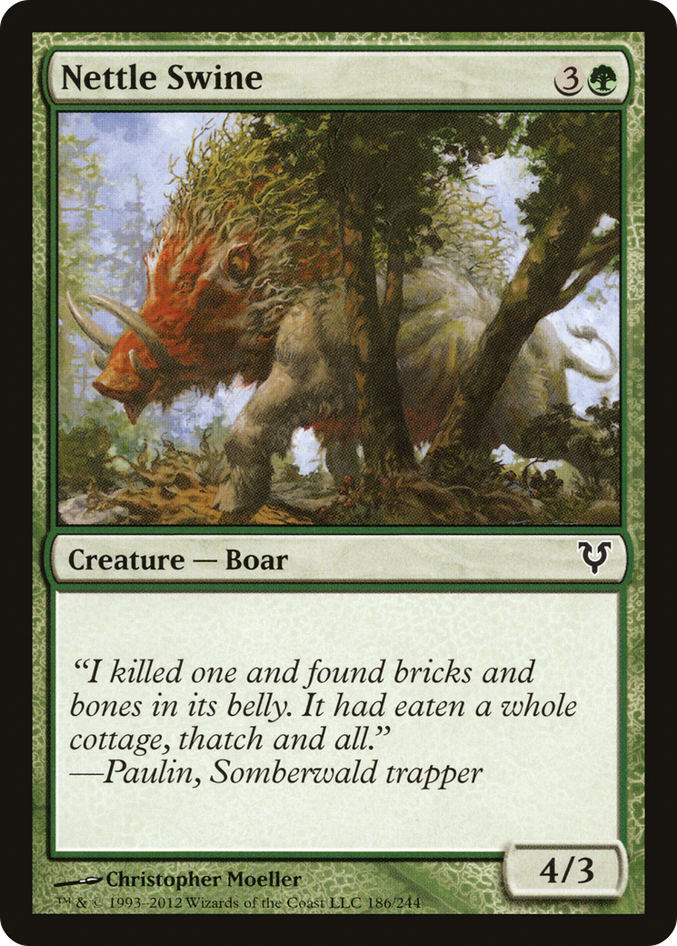 Image of Nettle Swine [Avacyn Restored]