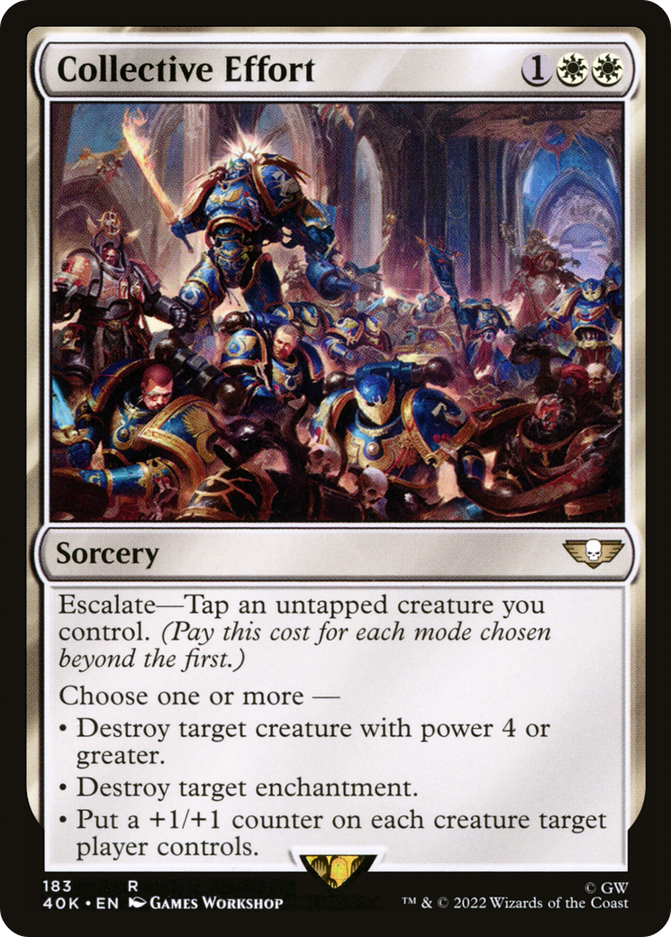Image of Collective Effort [Warhammer 40,000]
