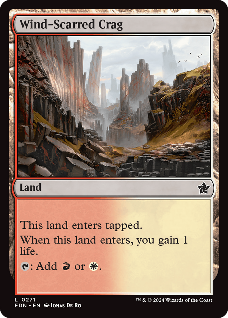 Image of Wind-Scarred Crag [Foundations]