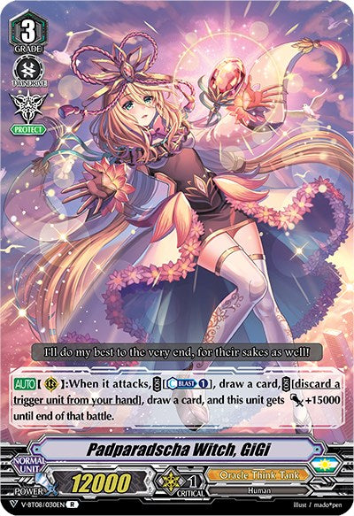 Image of Padparadscha Witch, GiGi (V-BT08/030EN R) [Silverdust Blaze]