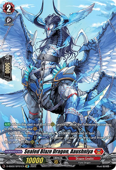 Image of Sealed Blaze Dragon, Aaushniya (D-SS02/SP01EN) [Festival Collection 2022]