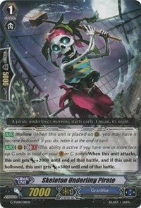Image of Skeleton Underling Pirate (G-TD08/011EN) [Vampire Princess of the Nether Hour]