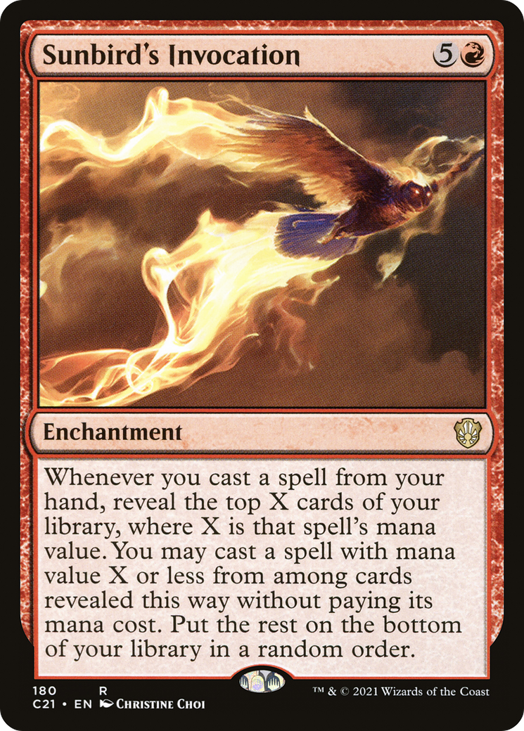 Image of Sunbird's Invocation [Commander 2021]