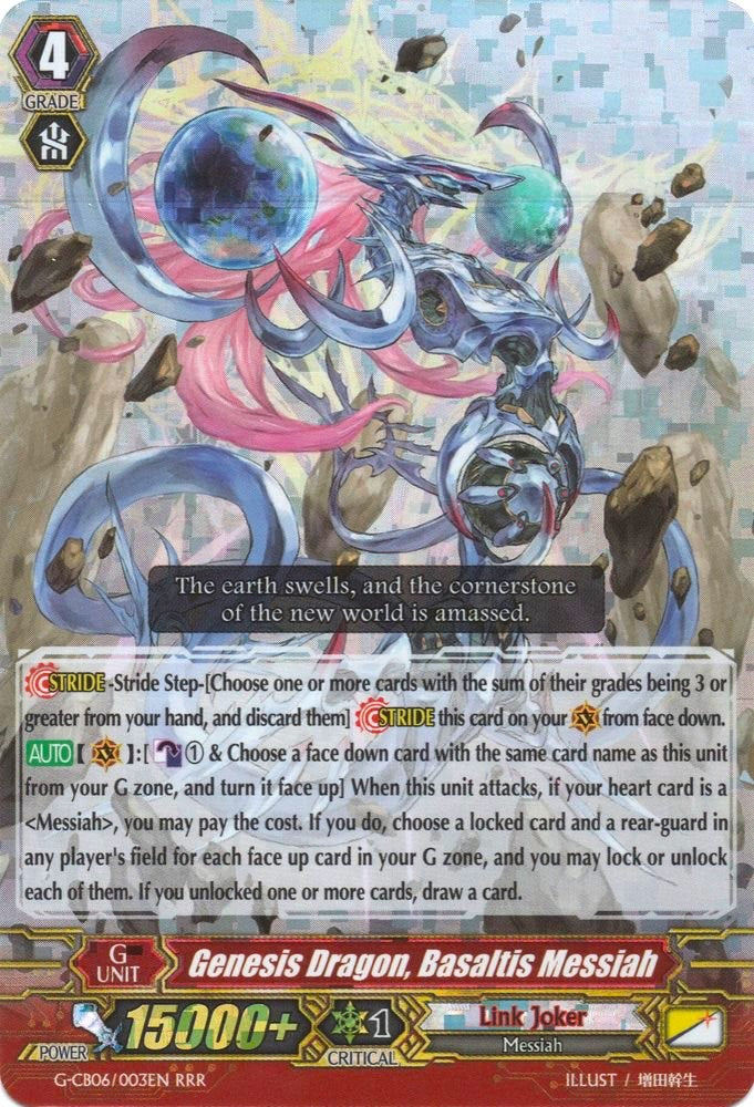 Image of Genesis Dragon, Basaltis Messiah (G-CB06/003EN) [Rondeau of Chaos and Salvation]