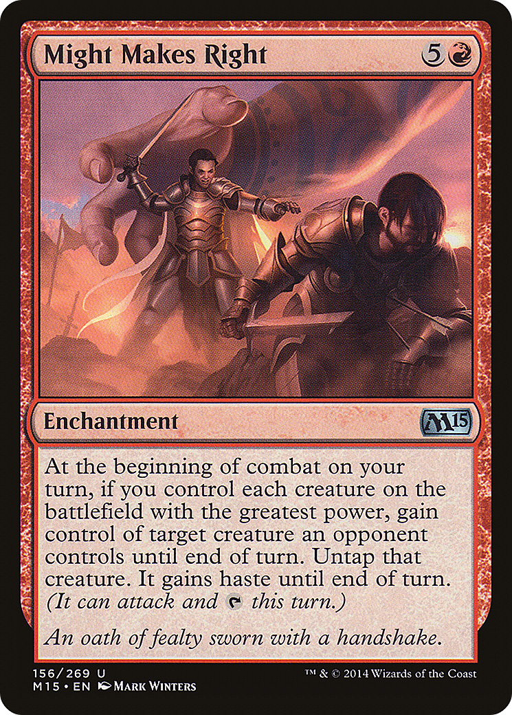 Image of Might Makes Right [Magic 2015]