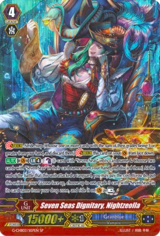 Image of Seven Seas Dignitary, Nightzeolla (G-CHB03/S07EN) [Rummy Labyrinth Under the Moonlight]