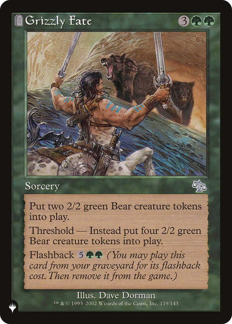 Image of Grizzly Fate [The List]