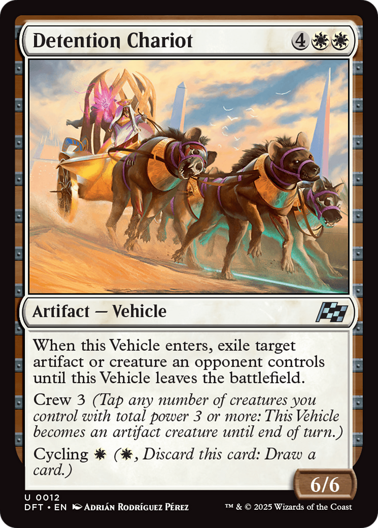 Image of Detention Chariot [Aetherdrift]